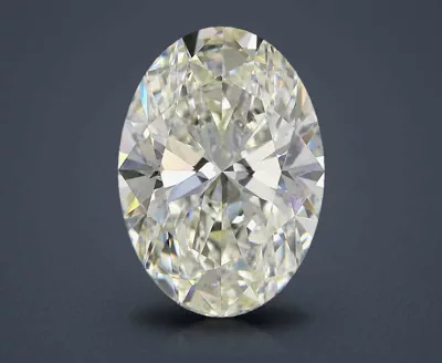 10.83ct K IF Rare Carat Ideal Cut Oval Diamond