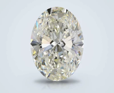 10.83ct K IF Rare Carat Ideal Cut Oval Diamond