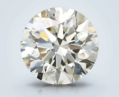 3.06ct J SI1 Rare Carat Ideal Cut Round Diamond