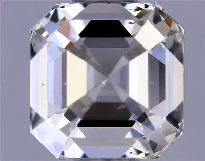 0.70ct K VS2 Very Good Cut Asscher Diamond