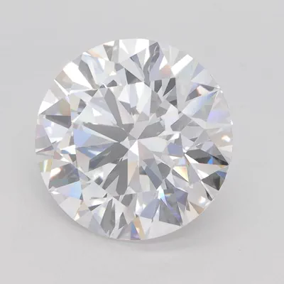 5.06ct E VVS1 Rare Carat Ideal Cut Round Lab Grown Diamond