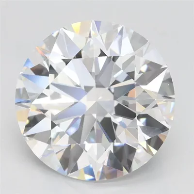 3.47ct D IF Rare Carat Ideal Cut Round Lab Grown Diamond