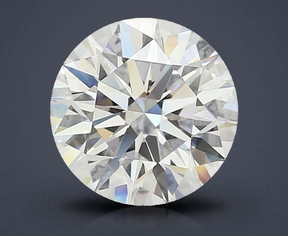 2.87ct D IF Excellent Cut Round Lab Grown Diamond