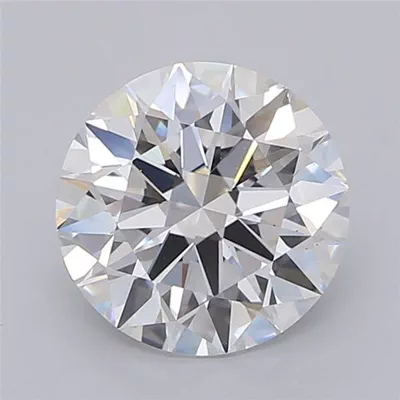 2.51ct F VS1 Rare Carat Ideal Cut Round Lab Grown Diamond