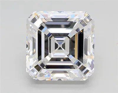 4.01ct E VVS2 Excellent Cut Asscher Lab Grown Diamond