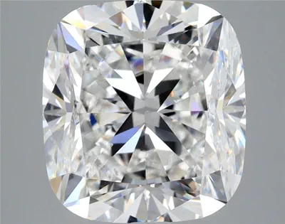 5.03ct D SI1 Very Good Cut Cushion Diamond