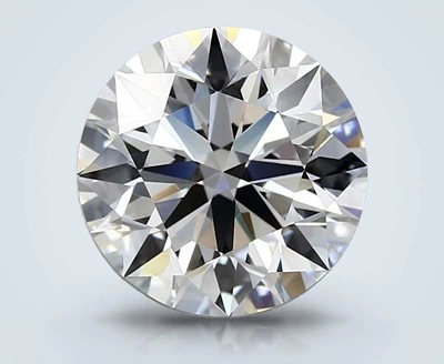 4.42ct G VVS2 Rare Carat Ideal Cut Round Lab Grown Diamond