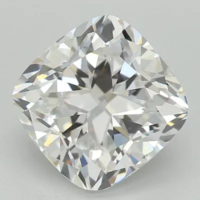 1.56ct D VS1 Rare Carat Ideal Cut Cushion Lab Grown Diamond