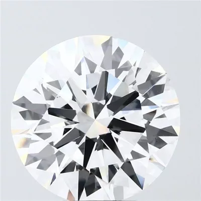 7.04ct E VVS1 Rare Carat Ideal Cut Round Lab Grown Diamond