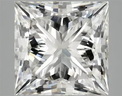 5.07ct G VS1 Rare Carat Ideal Cut Princess Lab Grown Diamond