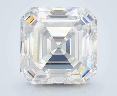 4.56ct F VVS2 Rare Carat Ideal Cut Asscher Lab Grown Diamond