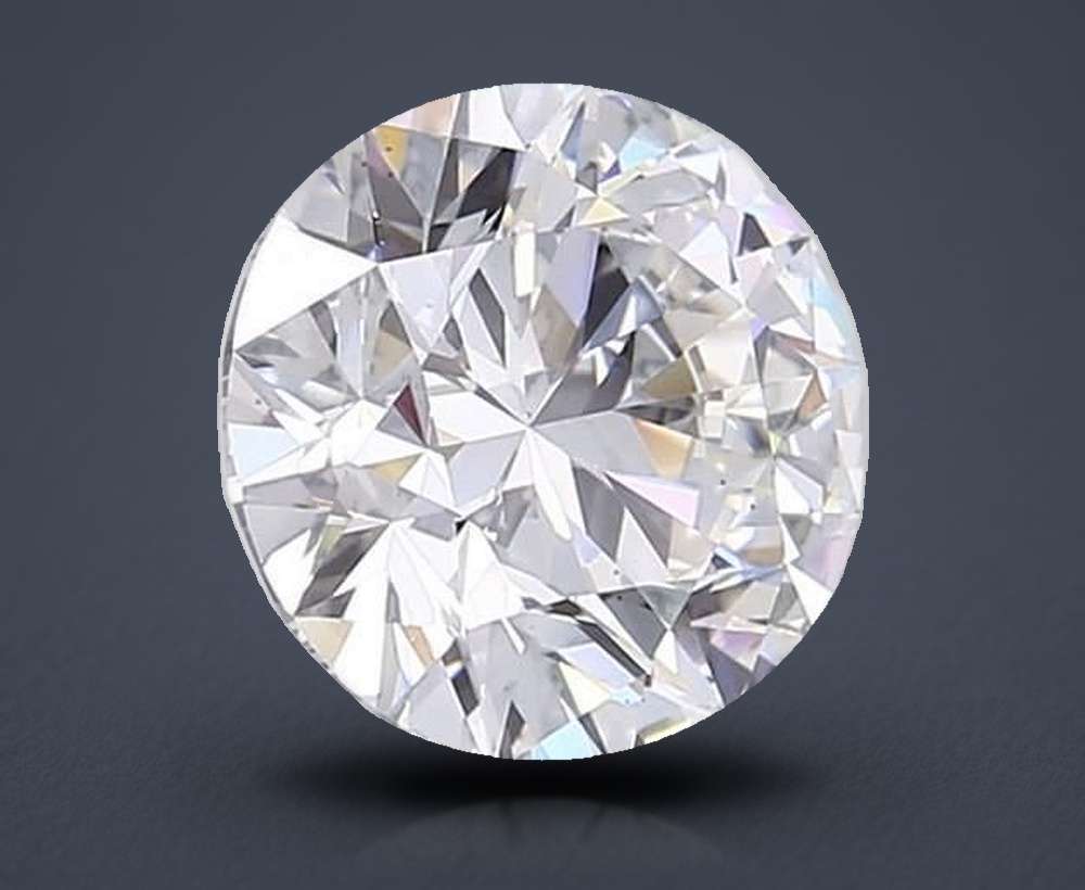 8.02ct F VS2 Rare Carat Ideal Cut Round Lab Grown Diamond
