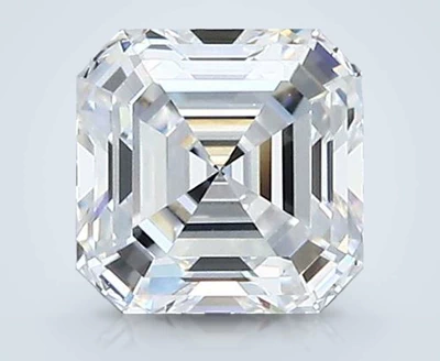 1.13ct D VVS2 Rare Carat Ideal Cut Asscher Diamond