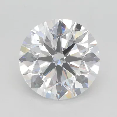 4.04ct E VVS2 Rare Carat Ideal Cut Round Lab Grown Diamond
