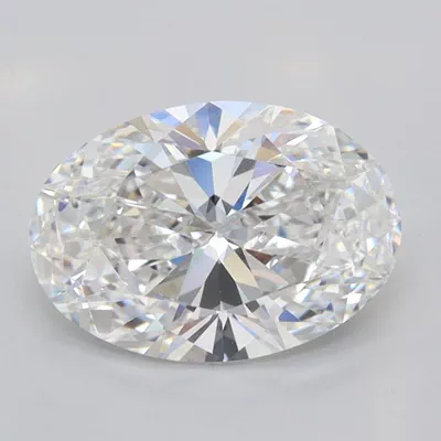 1.53ct E VVS1 Rare Carat Ideal Cut Oval Lab Grown Diamond