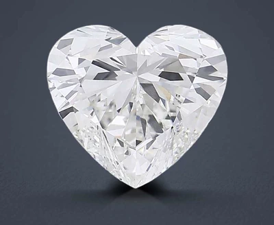 13.01ct G VVS2 Excellent Cut Heart Lab Grown Diamond