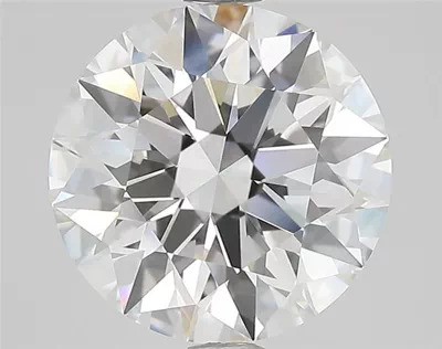 3.36ct G IF Rare Carat Ideal Cut Round Diamond