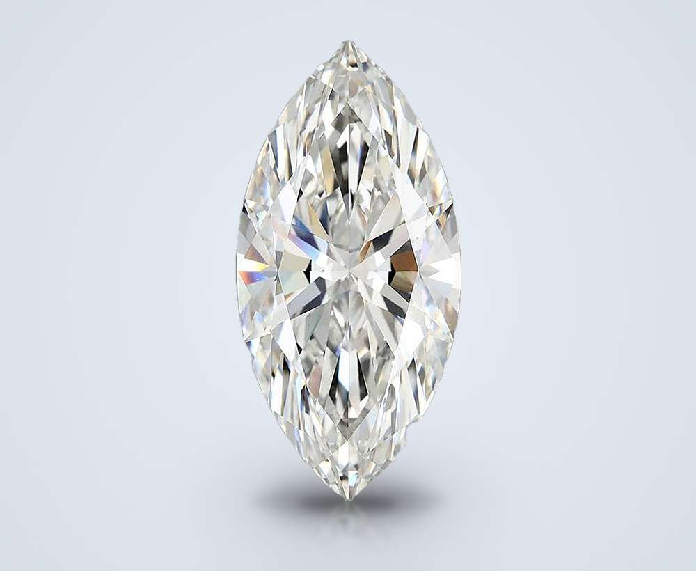 12.05ct F VVS2 Rare Carat Ideal Cut Marquise Lab Grown Diamond