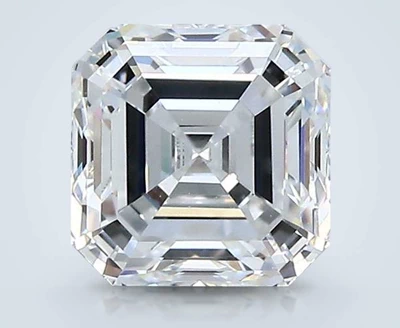 1.71ct F VS2 Rare Carat Ideal Cut Asscher Diamond