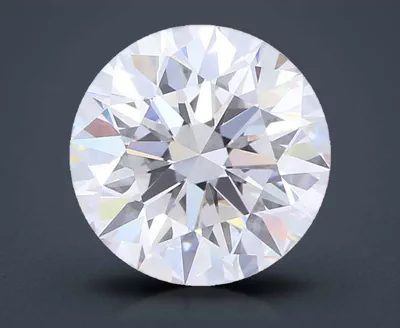 1.34ct H VVS2 Rare Carat Ideal Cut Round Lab Grown Diamond