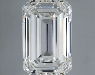 15.08ct F VVS2 Rare Carat Ideal Cut Emerald Lab Grown Diamond