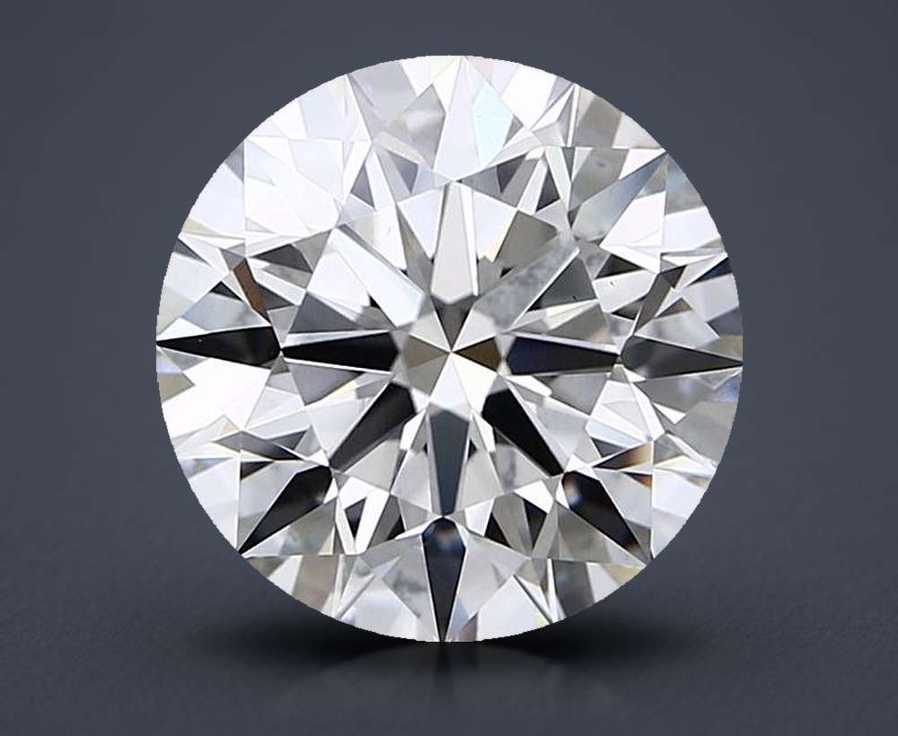 5.25ct H VS1 Rare Carat Ideal Cut Round Lab Grown Diamond