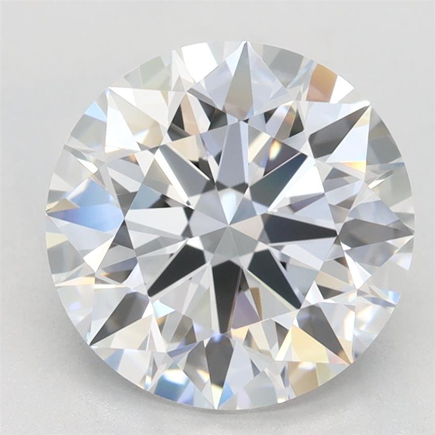 2.91ct D VVS1 Rare Carat Ideal Cut Round Lab Grown Diamond