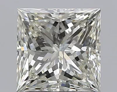 1.51ct I SI2 Rare Carat Ideal Cut Princess Diamond