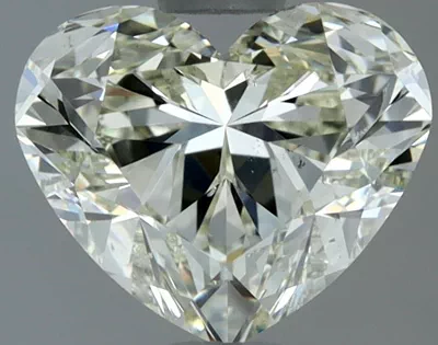 1.51ct K SI1 Very Good Cut Heart Diamond