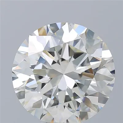 9.01ct J VS1 Rare Carat Ideal Cut Round Diamond