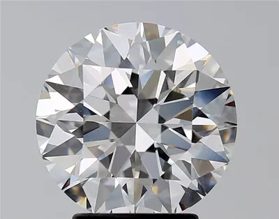 3.24ct D VS1 Rare Carat Ideal Cut Round Diamond