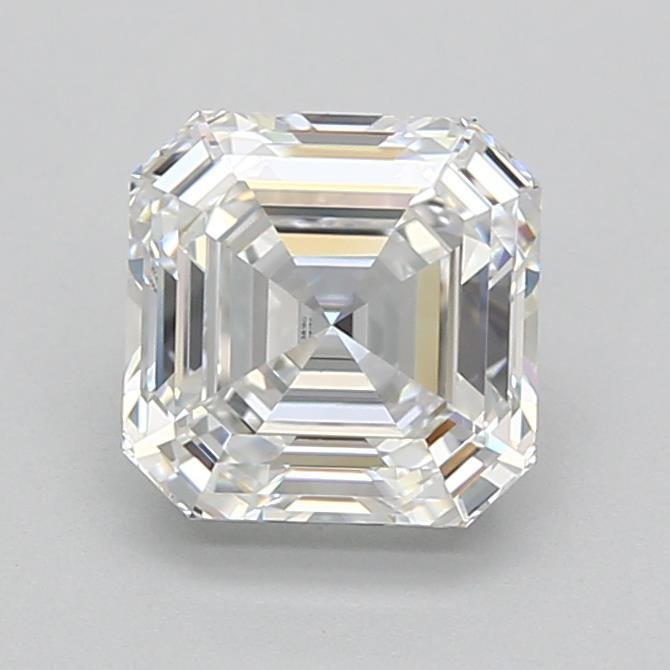 2.09ct D VVS1 Rare Carat Ideal Cut Asscher Lab Grown Diamond