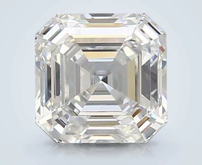 2.09ct D VVS1 Rare Carat Ideal Cut Asscher Lab Grown Diamond