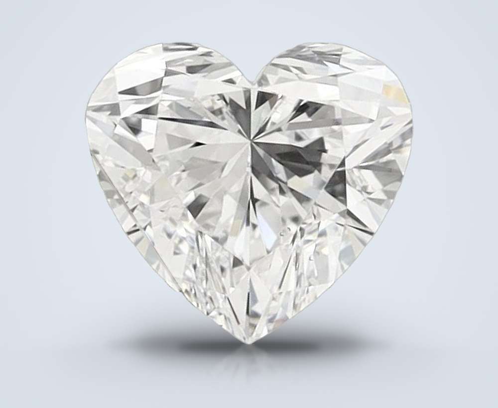 1.04ct D VS1 Rare Carat Ideal Cut Heart Lab Grown Diamond