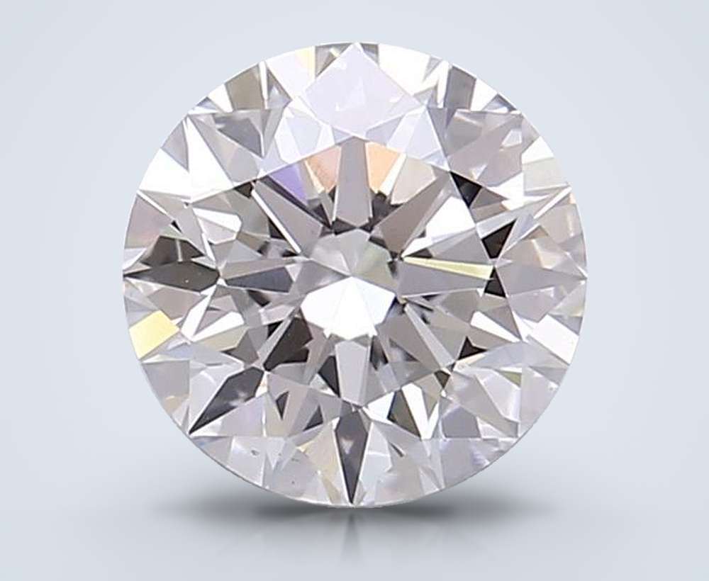2.10ct G VS1 Rare Carat Ideal Cut Round Lab Grown Diamond