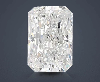 5.03ct D VS2 Rare Carat Ideal Cut Radiant Lab Grown Diamond