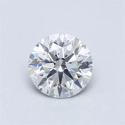 0.66ct E SI2 Rare Carat Ideal Cut Round Diamond