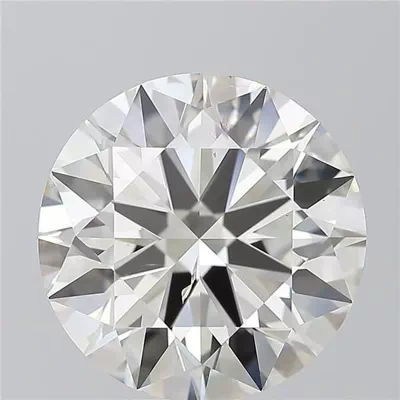 5.01ct J SI1 Rare Carat Ideal Cut Round Diamond