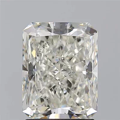 2.22ct H SI2 Rare Carat Ideal Cut Radiant Diamond