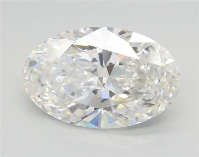 4.02ct E VS1 Rare Carat Ideal Cut Oval Lab Grown Diamond