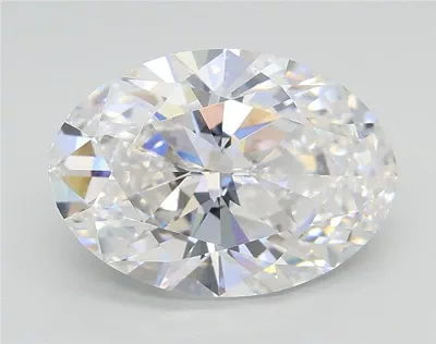 2.50ct D VS1 Rare Carat Ideal Cut Oval Lab Grown Diamond