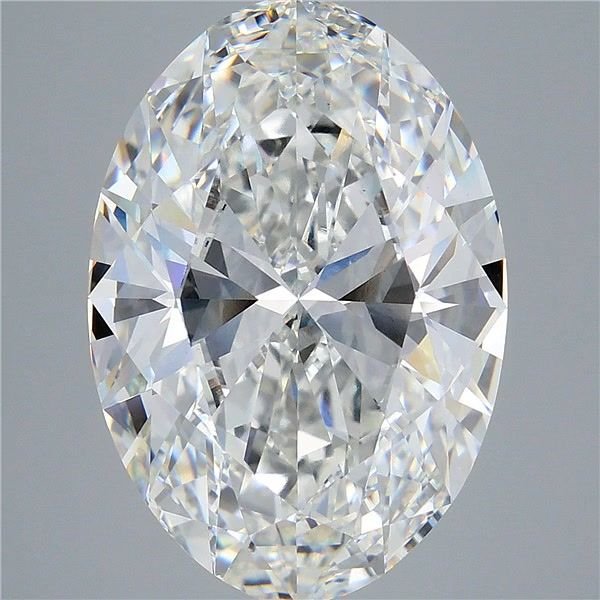 14.07ct F VVS2 Rare Carat Ideal Cut Oval Lab Grown Diamond