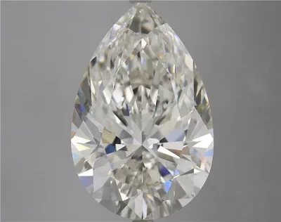 10.15ct H VS1 Rare Carat Ideal Cut Pear Lab Grown Diamond