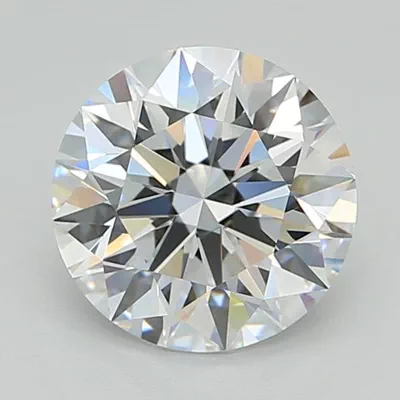 2.03ct D VVS1 Rare Carat Ideal Cut Round Lab Grown Diamond