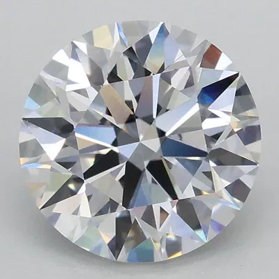 2.02ct D VS1 Rare Carat Ideal Cut Round Lab Grown Diamond