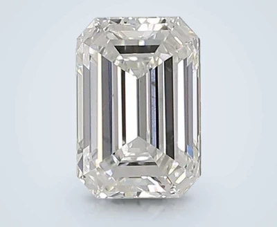 0.99ct E VS1 Rare Carat Ideal Cut Emerald Lab Grown Diamond