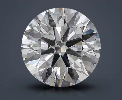 4.01ct F SI2 Rare Carat Ideal Cut Round Diamond