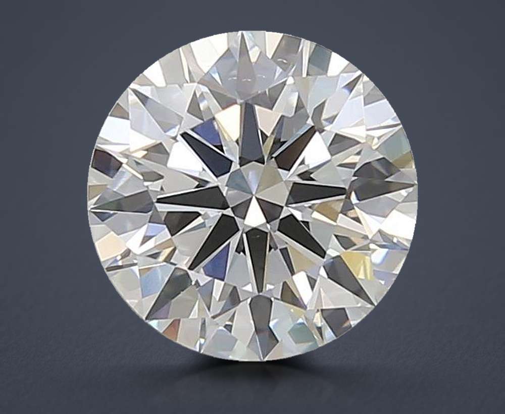 2.22ct E VVS2 Rare Carat Ideal Cut Round Lab Grown Diamond
