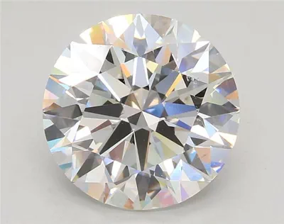 5.01ct E VS1 Rare Carat Ideal Cut Round Lab Grown Diamond