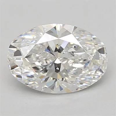 1.52ct D VVS2 Rare Carat Ideal Cut Oval Lab Grown Diamond
